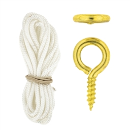 Picture Cord White Nylon